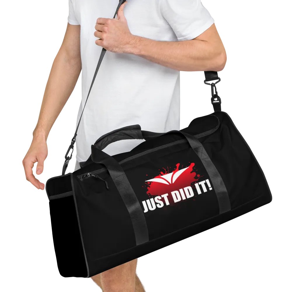 Just Did It! Red Splatter Duffle Bag product image (8)
