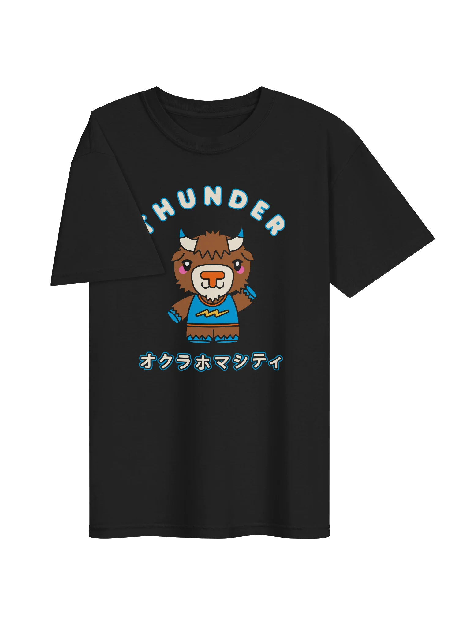 Thunder Basketball Kawaii Tee product image (9)
