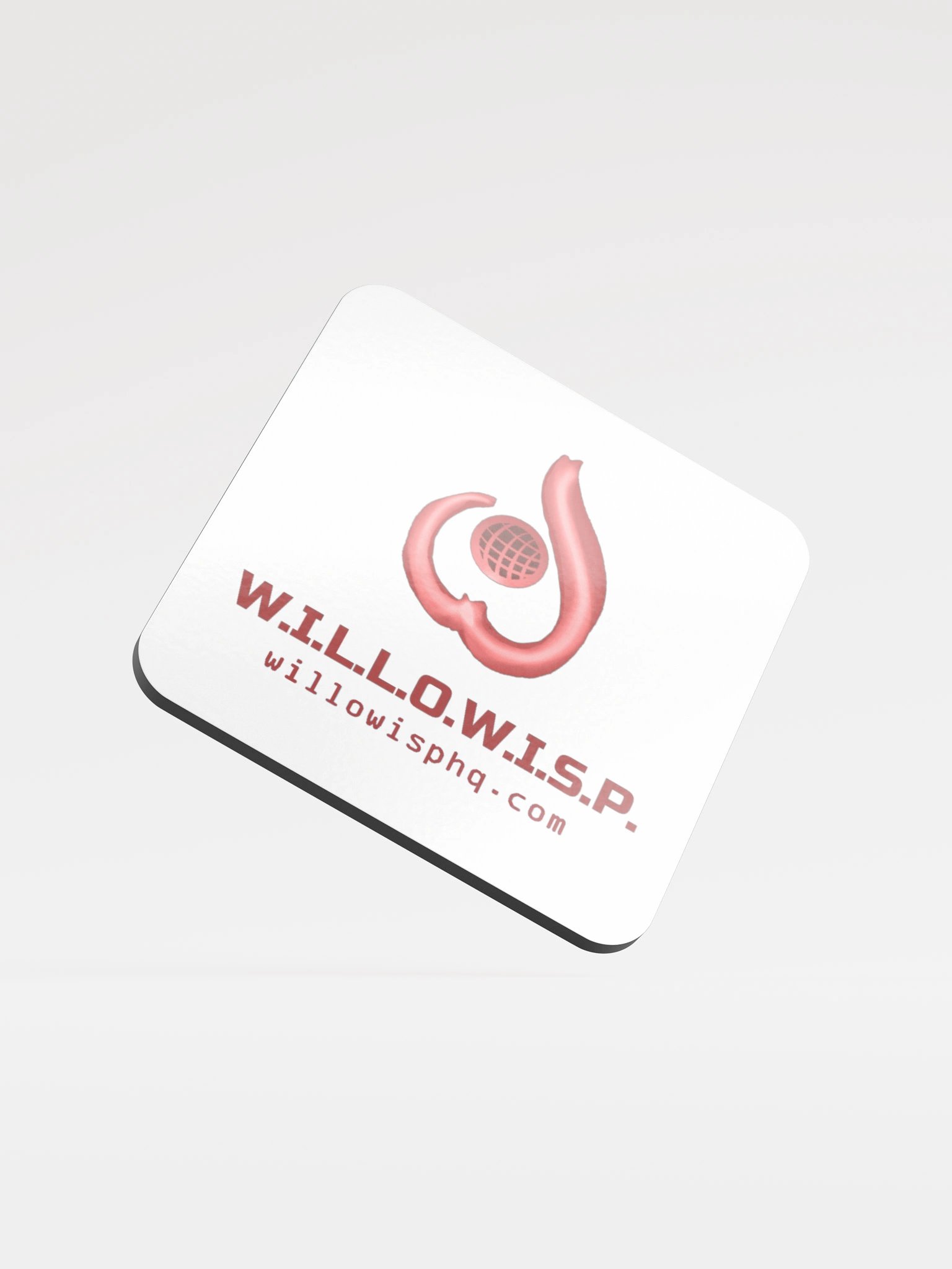 WILLOWISP Intern Cork Coaster (white) product image (1)