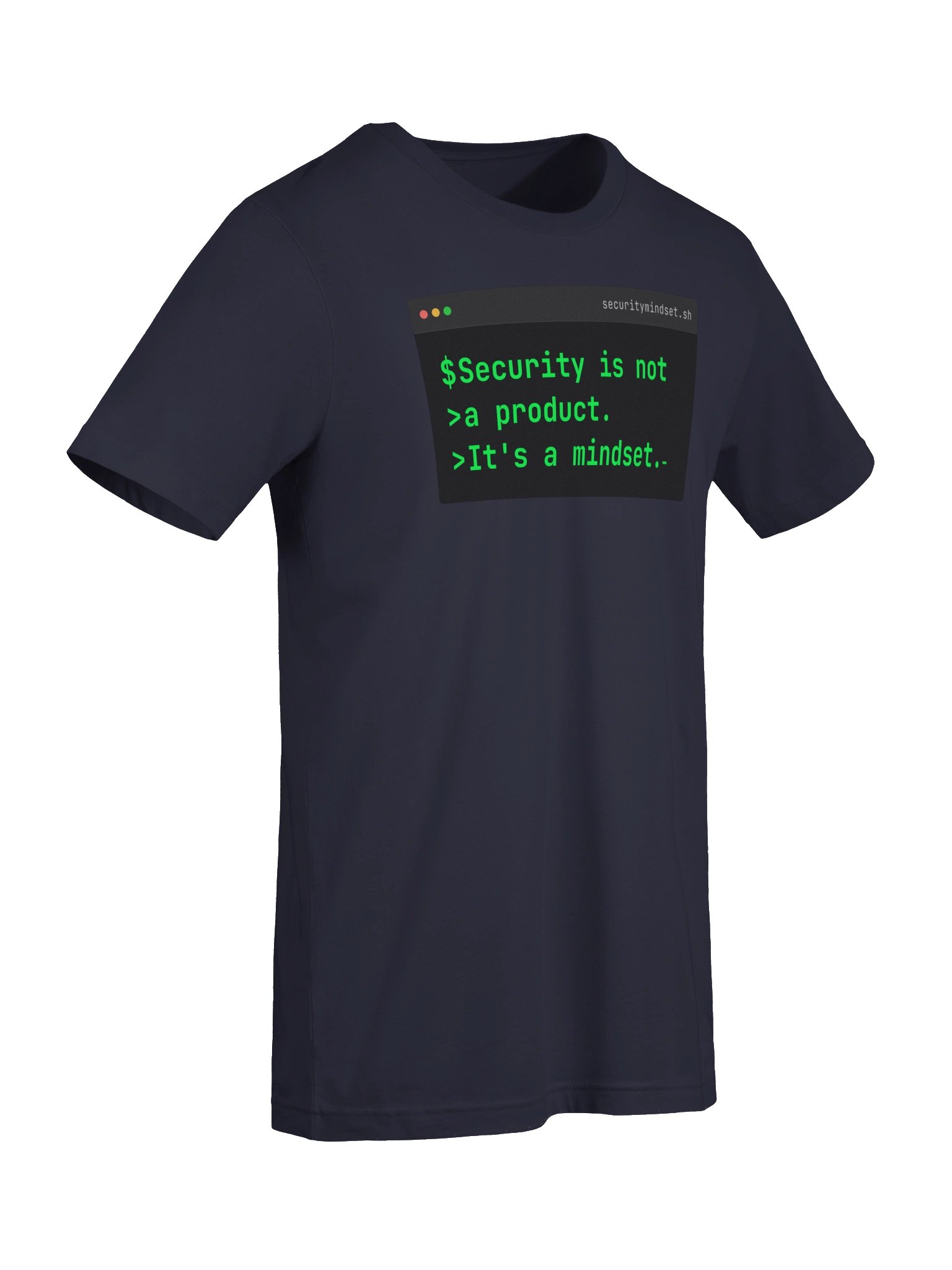 Security Is A Mindset T-Shirt | Cybersecurity Terminal Tee product image (5)