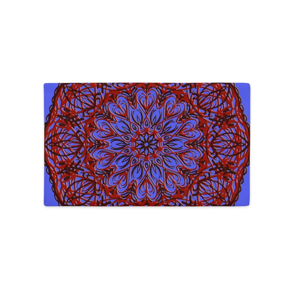 Symmetrical Serenity Mandala Pillow Case product image (6)