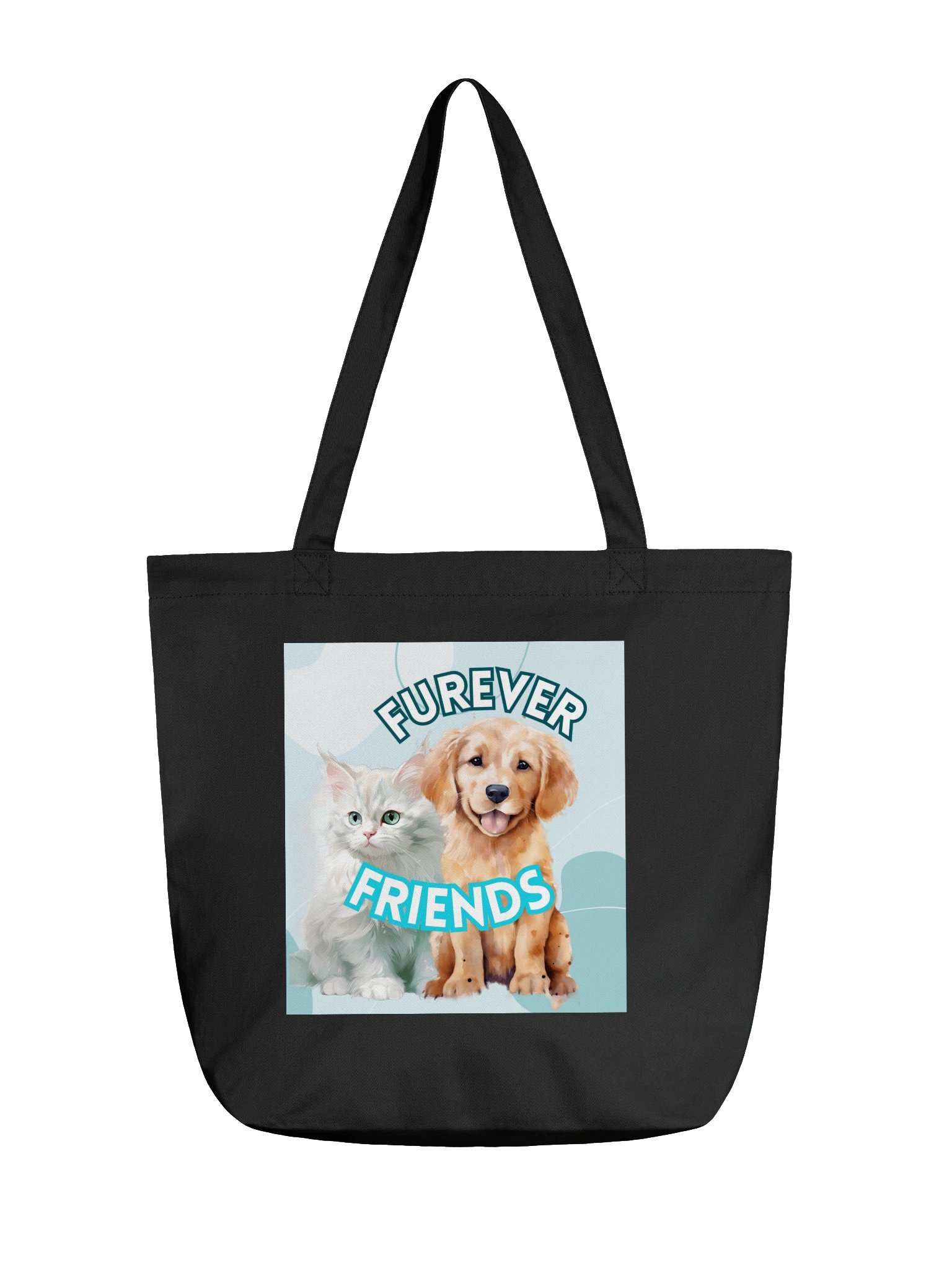 Furever Friends Dog and Cat Tote Bag product image (2)