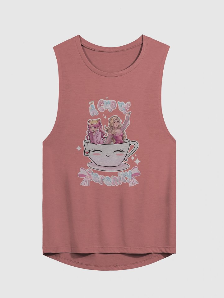 "A Cup of Serenity" Logo Muscle Tank product image (2)