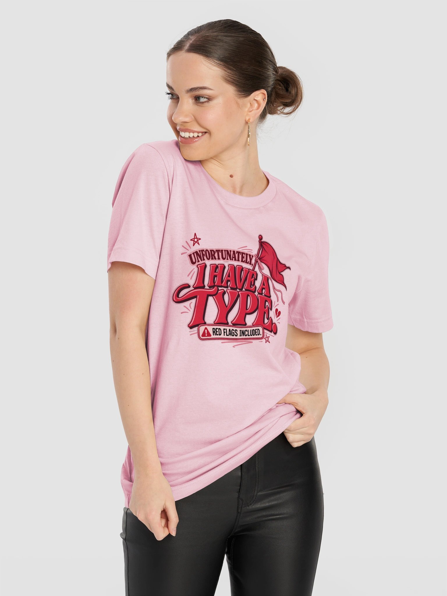 Unfortunately I Have a Type Graphic T-Shirt product image (4)