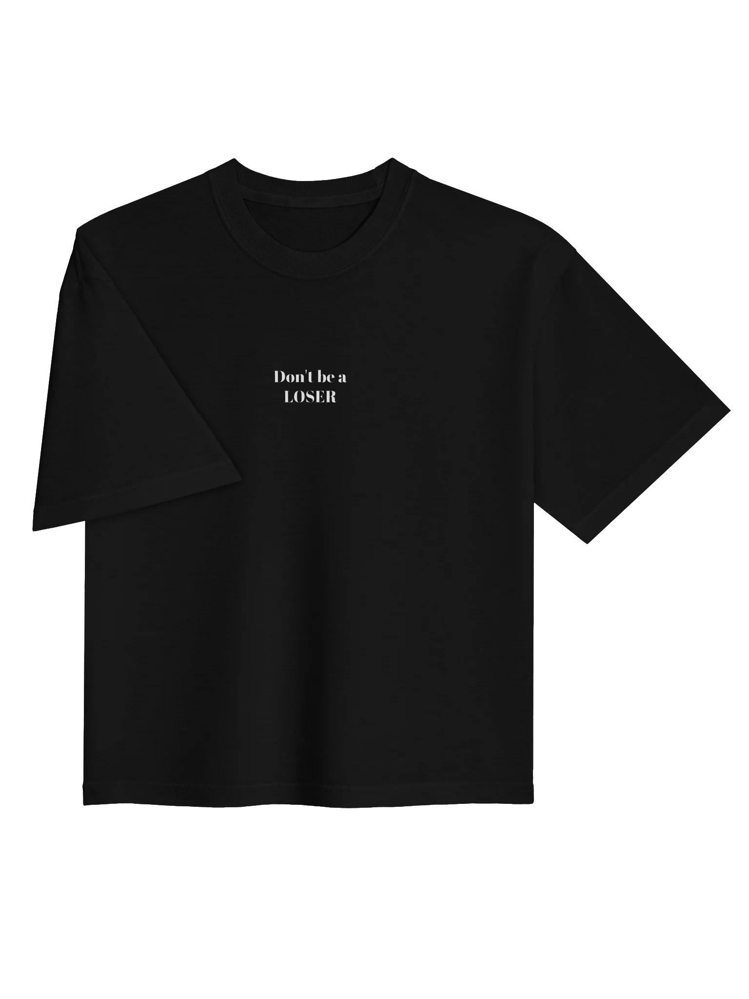 Don't be a LOSER Womens boxy tee product image (3)