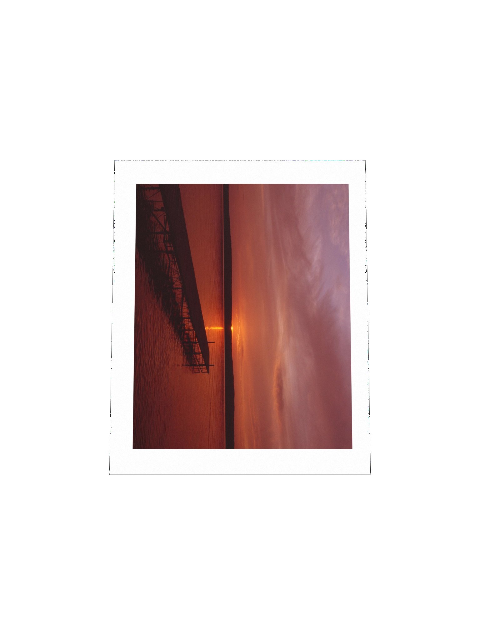 Sunset Dock Print product image (7)