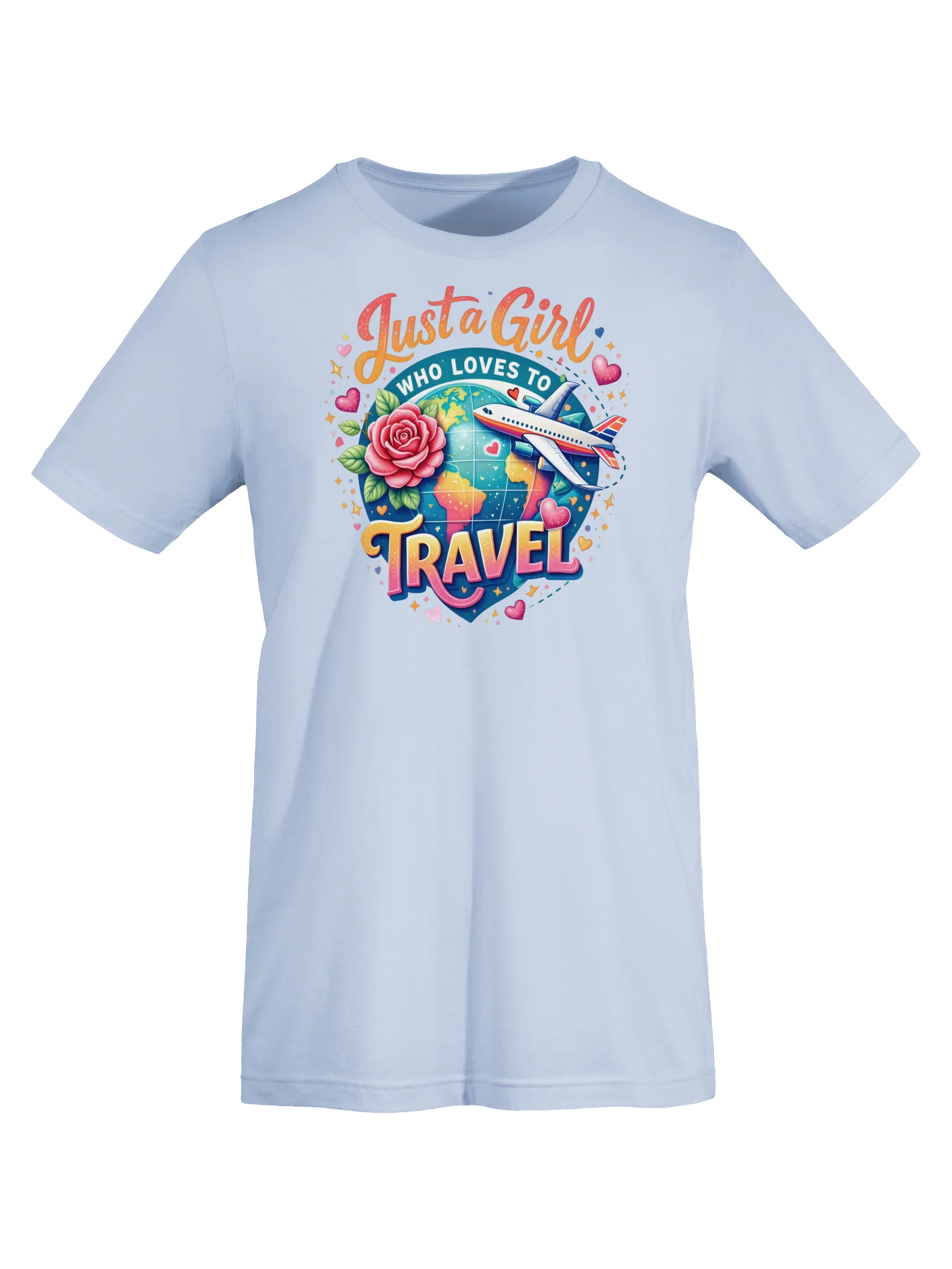 Just a Girl Who Loves to Travel T-Shirt product image (5)