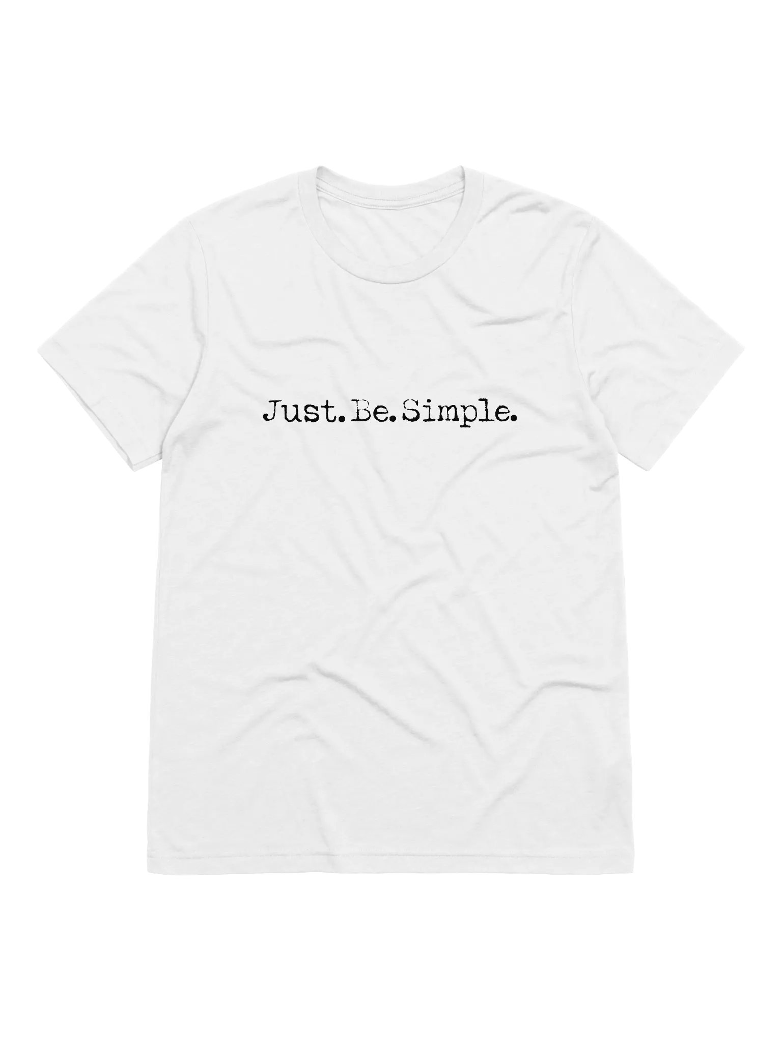 Just Be Simple White Tee product image (1)