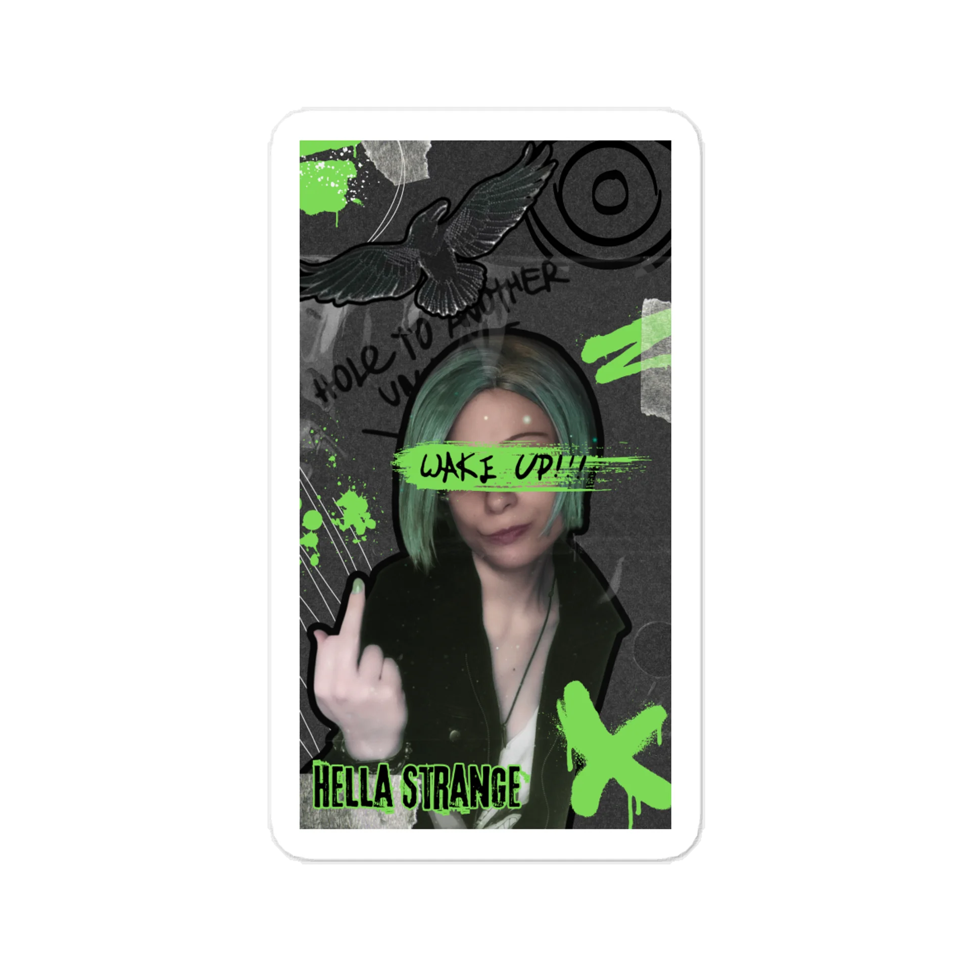WAKE UP Sticker product image (1)
