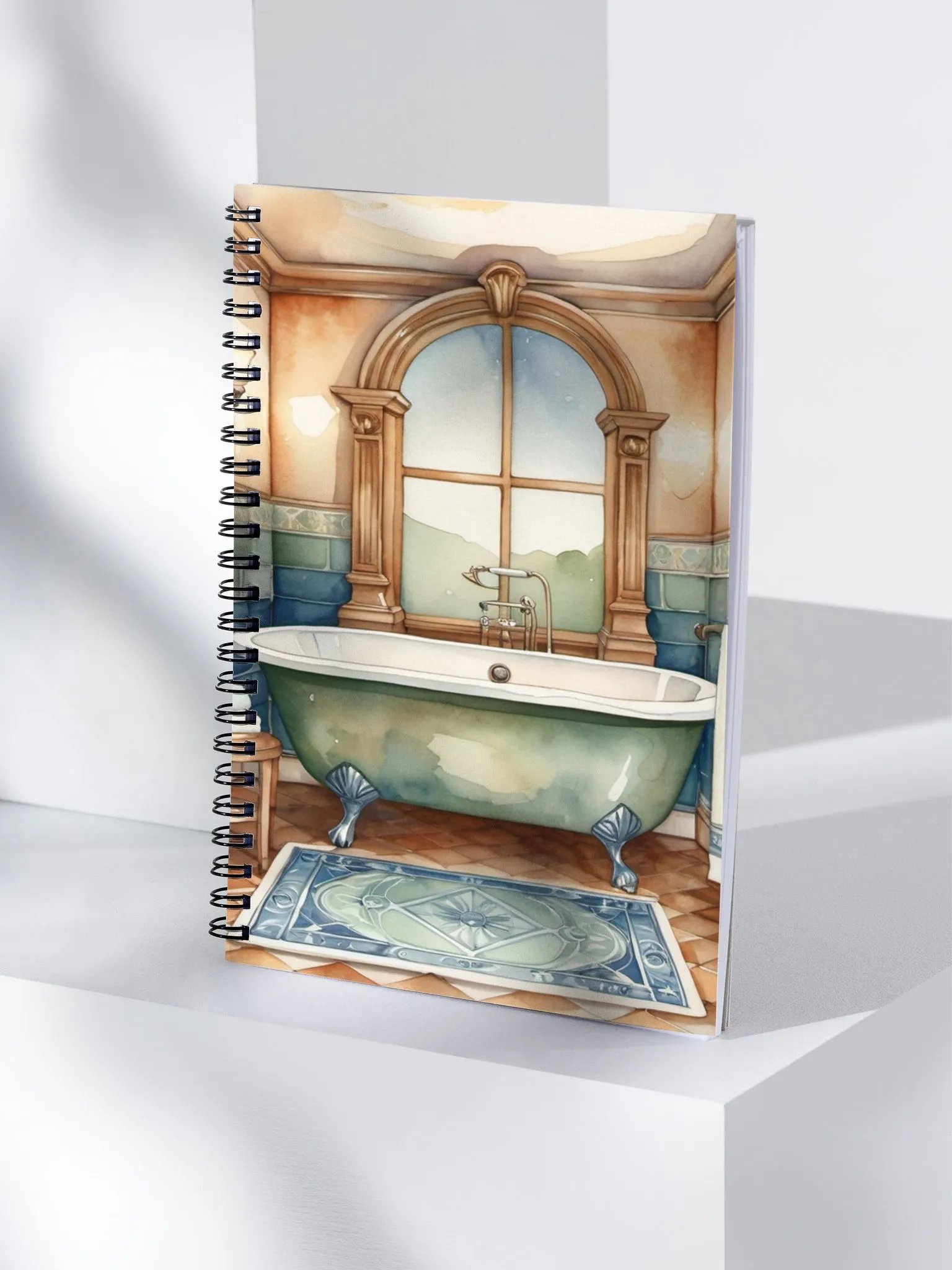 Timeless Elegance Spiral Notebook product image (4)