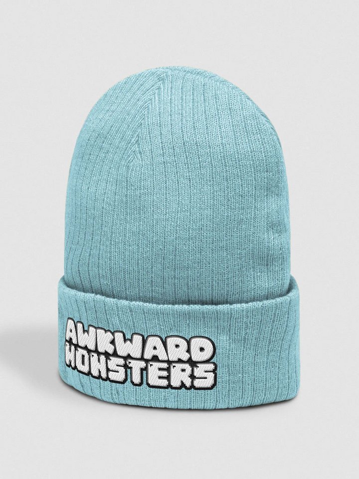 Light Blue AwkwardMonsters Beanie product image (2)