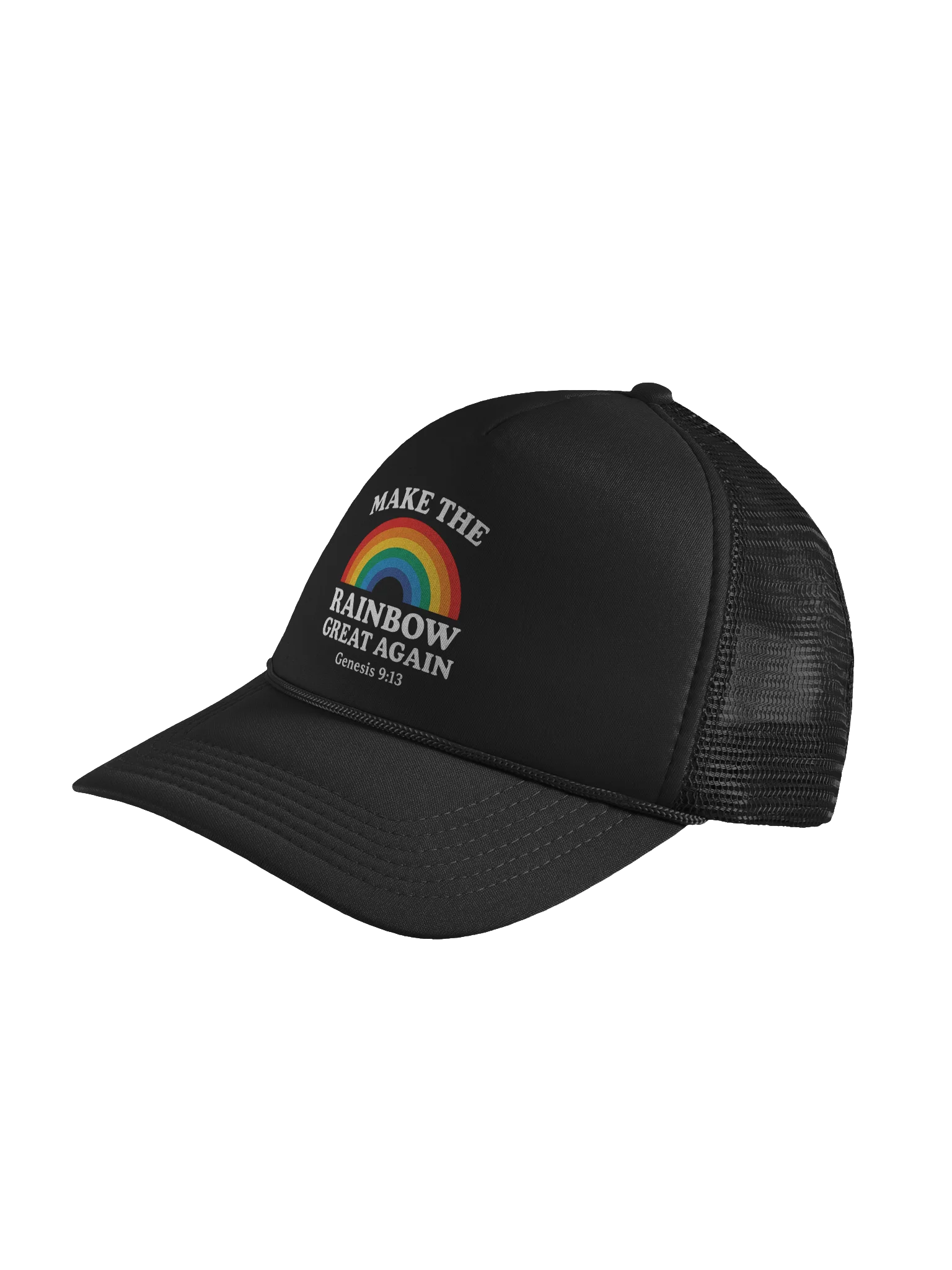 Make the Rainbow Great Again Trucker Hat product image (4)