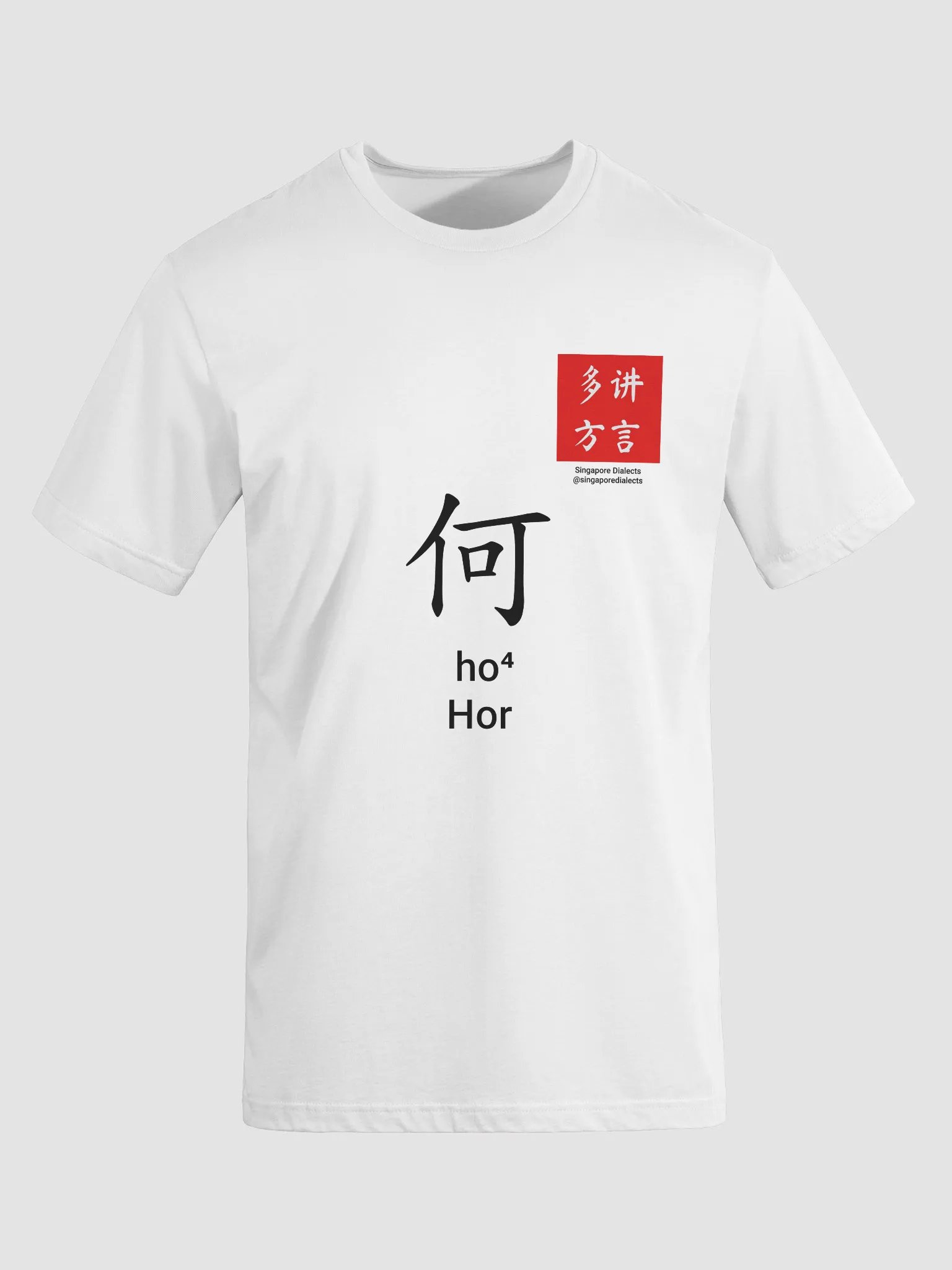 何 Hor (Cantonese) Surname T-Shirt (Light) product image (8)