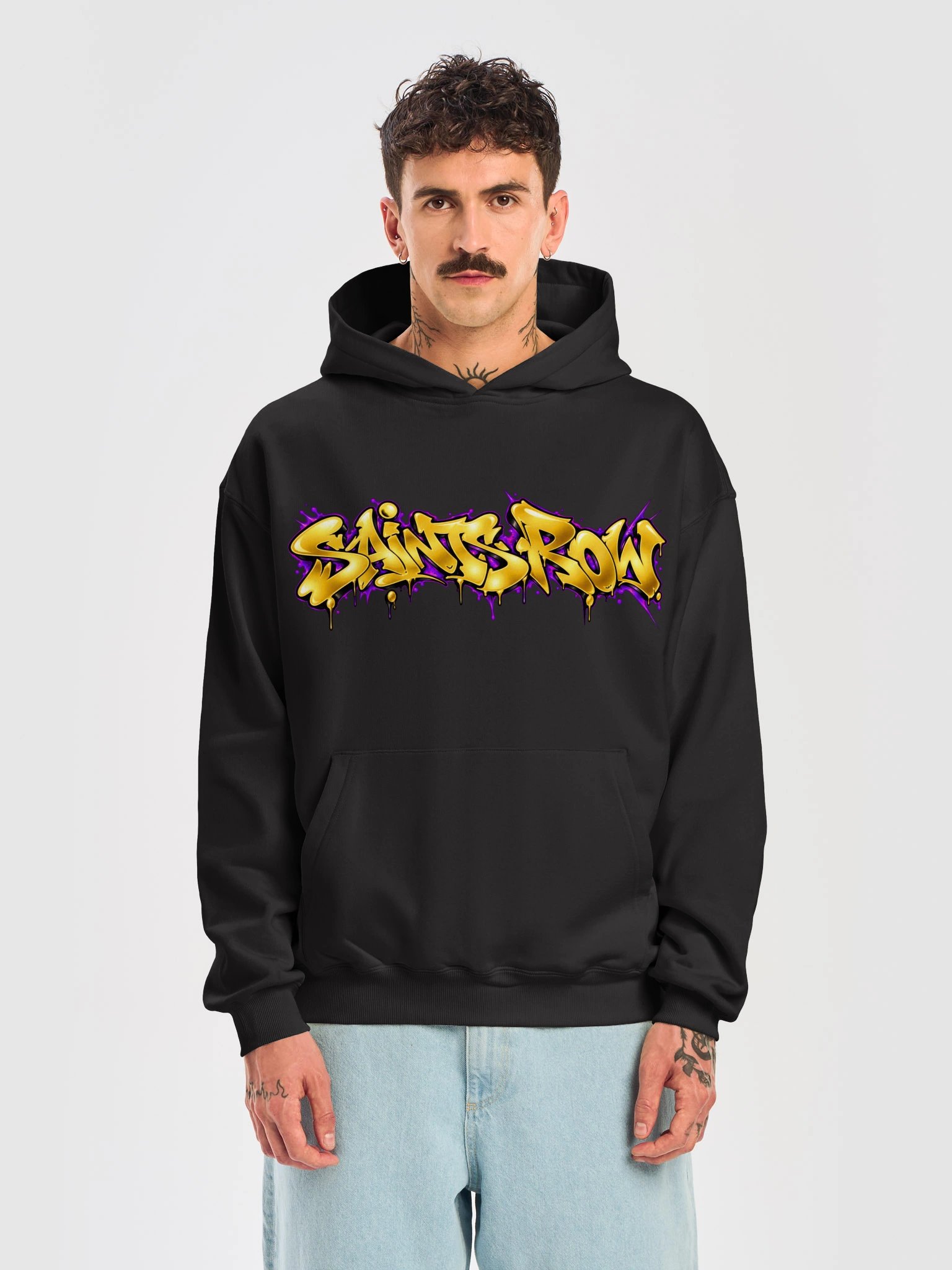 Gold Graffiti Hoodie product image (5)