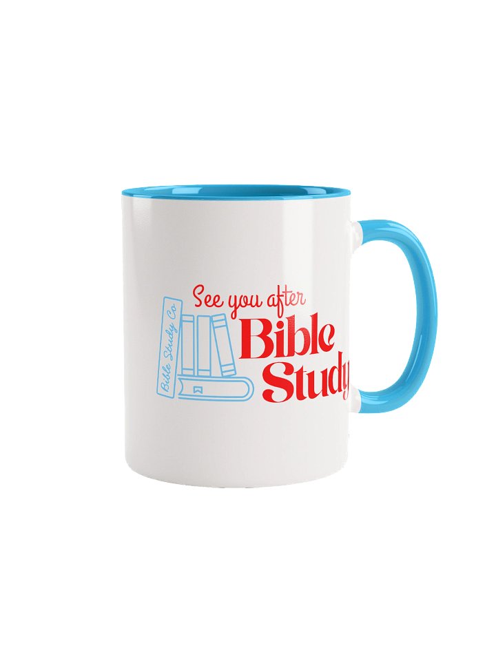 Bible Study Mug - Blue product image (1)