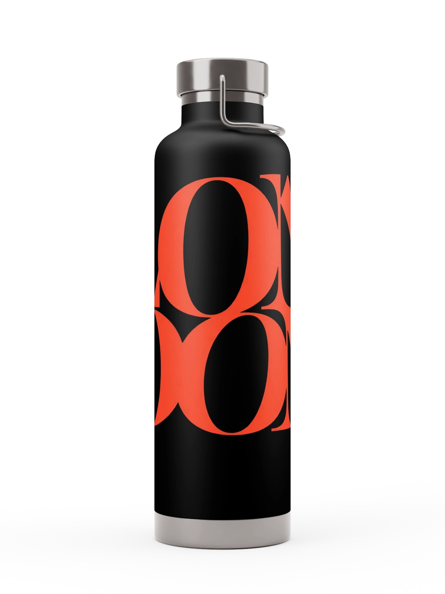 LONDON Minimalist Red Typography Bottle product image (1)