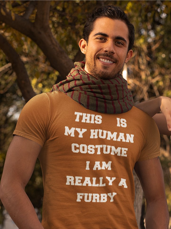 Human Costume Furby edition supersoft unisex t-shirt product image (1)