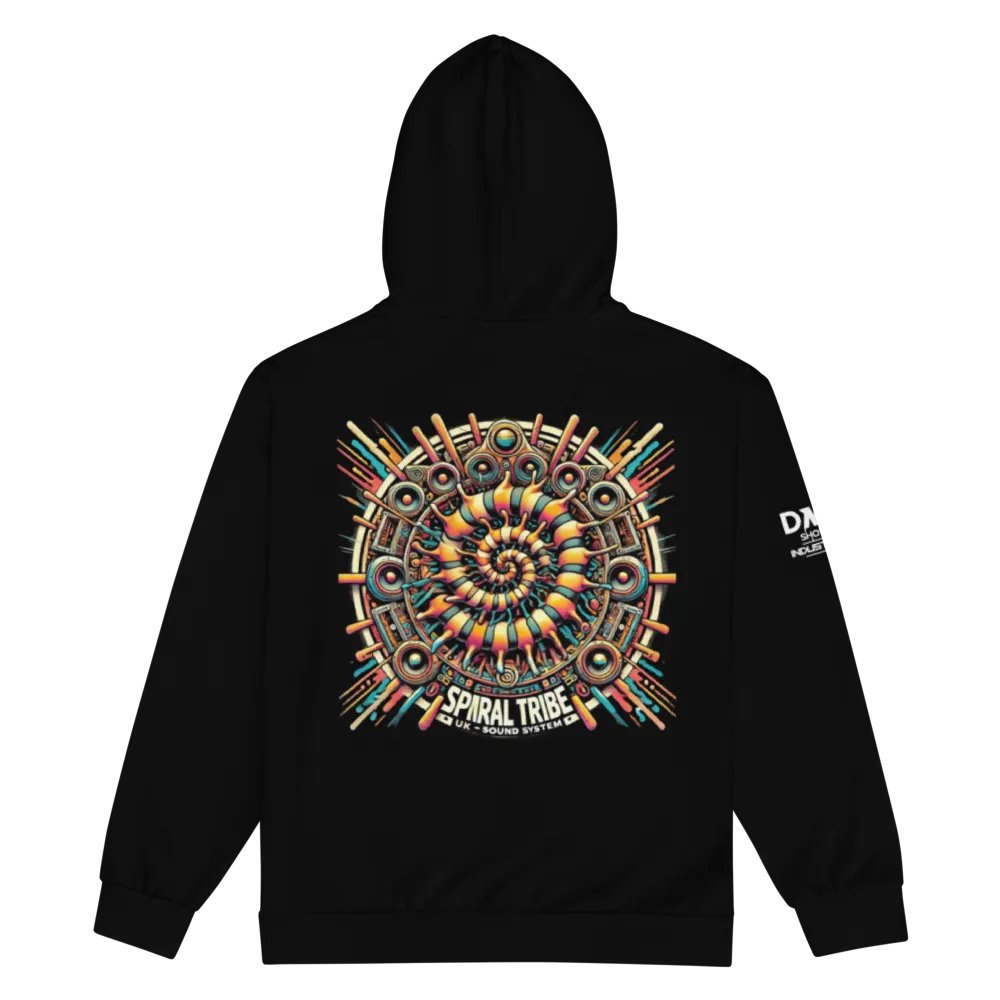 spiral Beats Zip Hoodie product image (2)