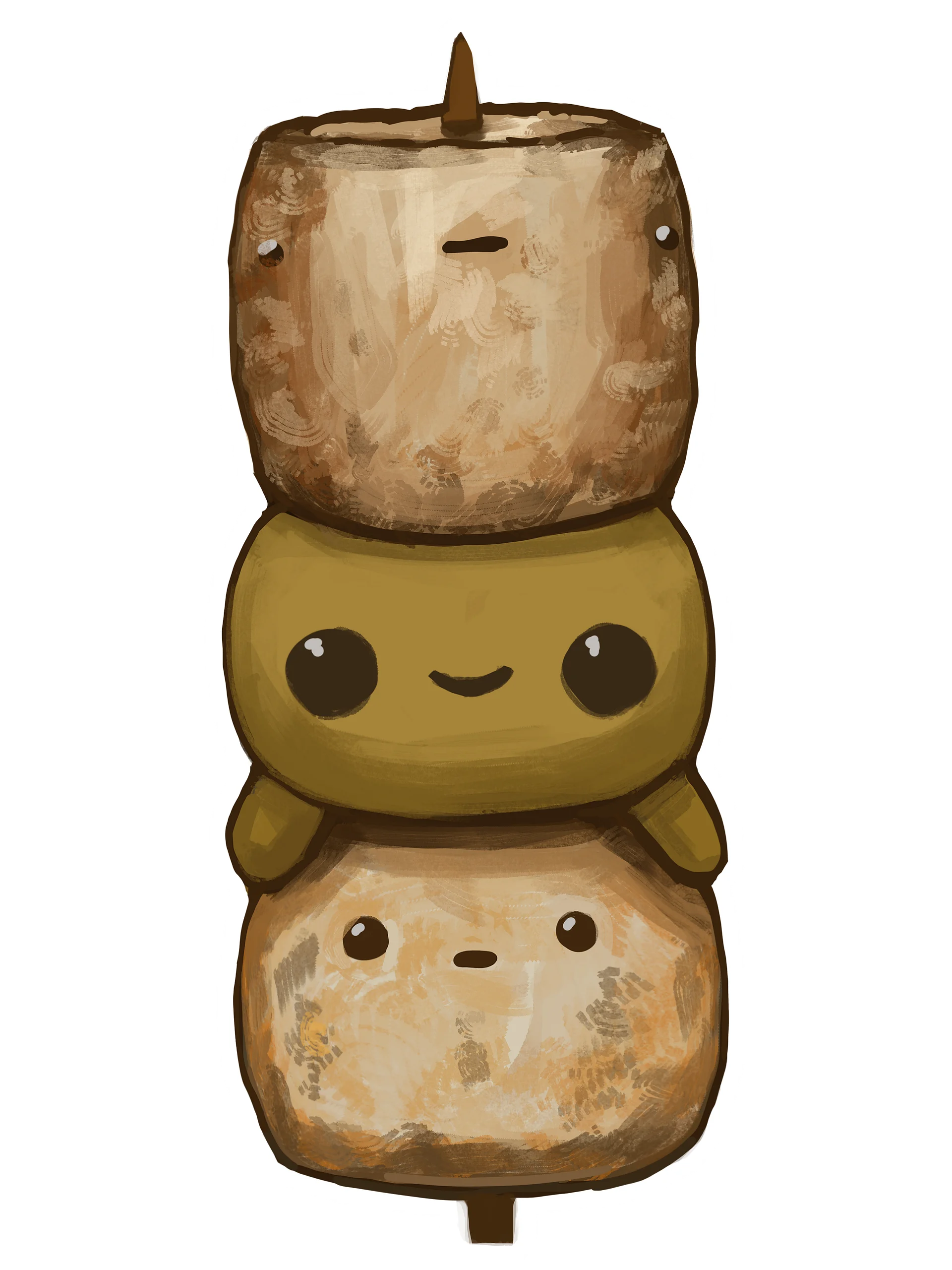 Marshmallow Sheldon Sticker product image (1)