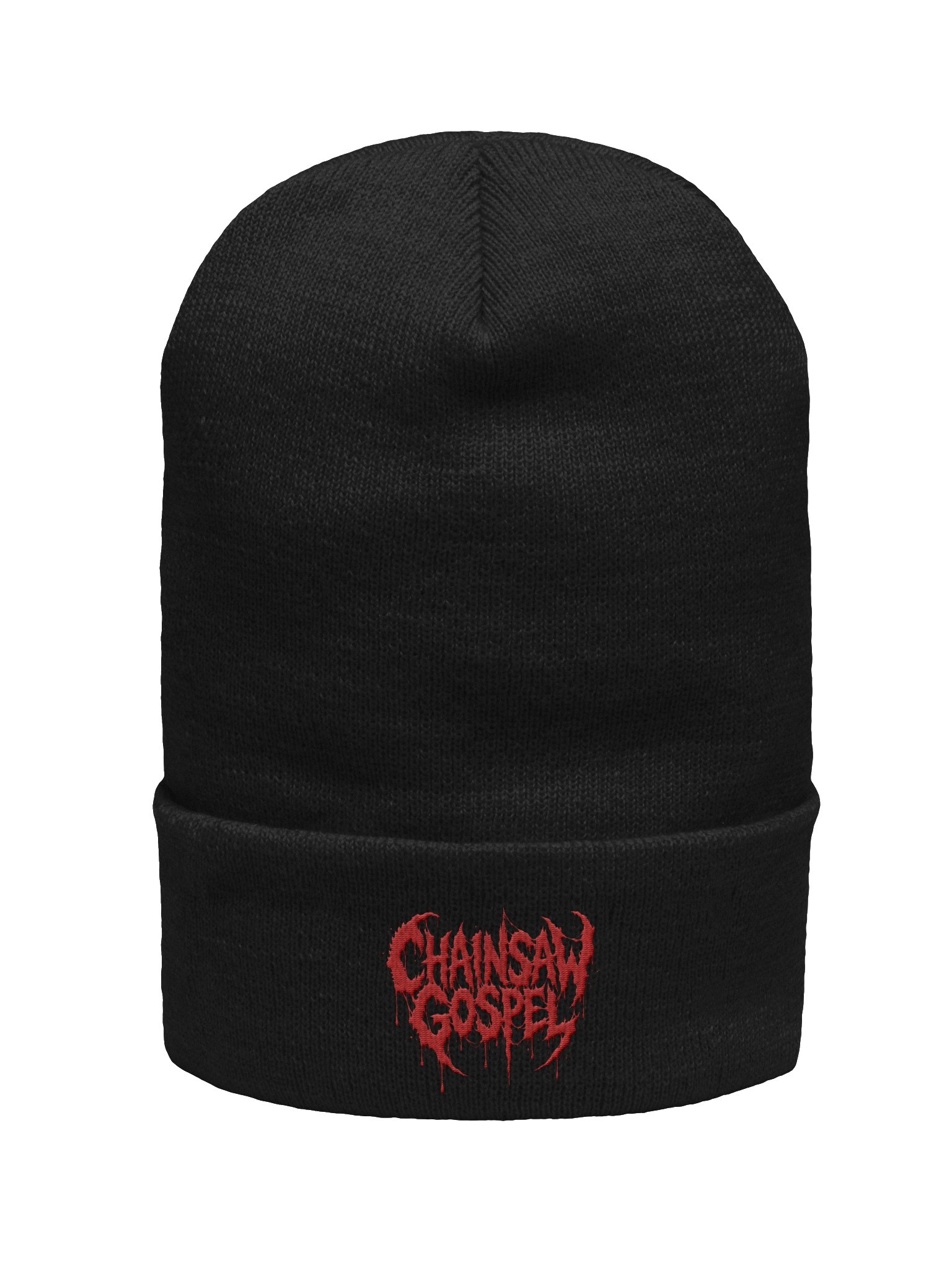 CHAINSAW GOSPEL Embroidered Beanie product image (1)