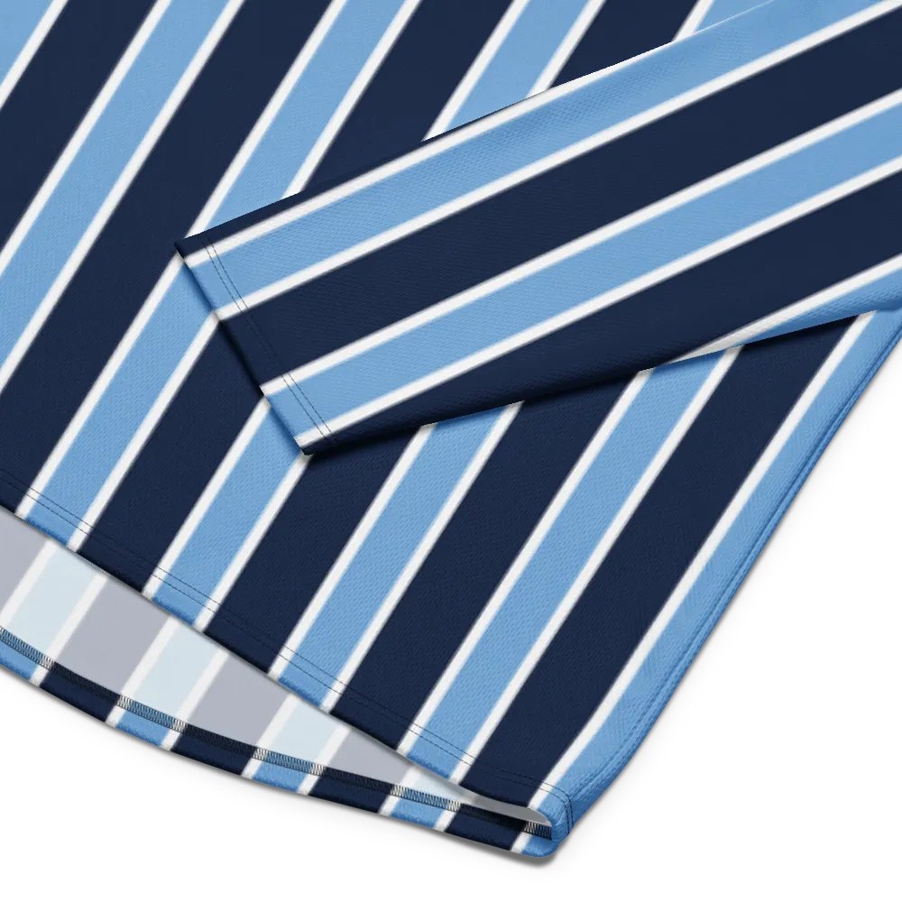 Blue Stripe Eco-Friendly Hockey Fan Jersey product image (12)
