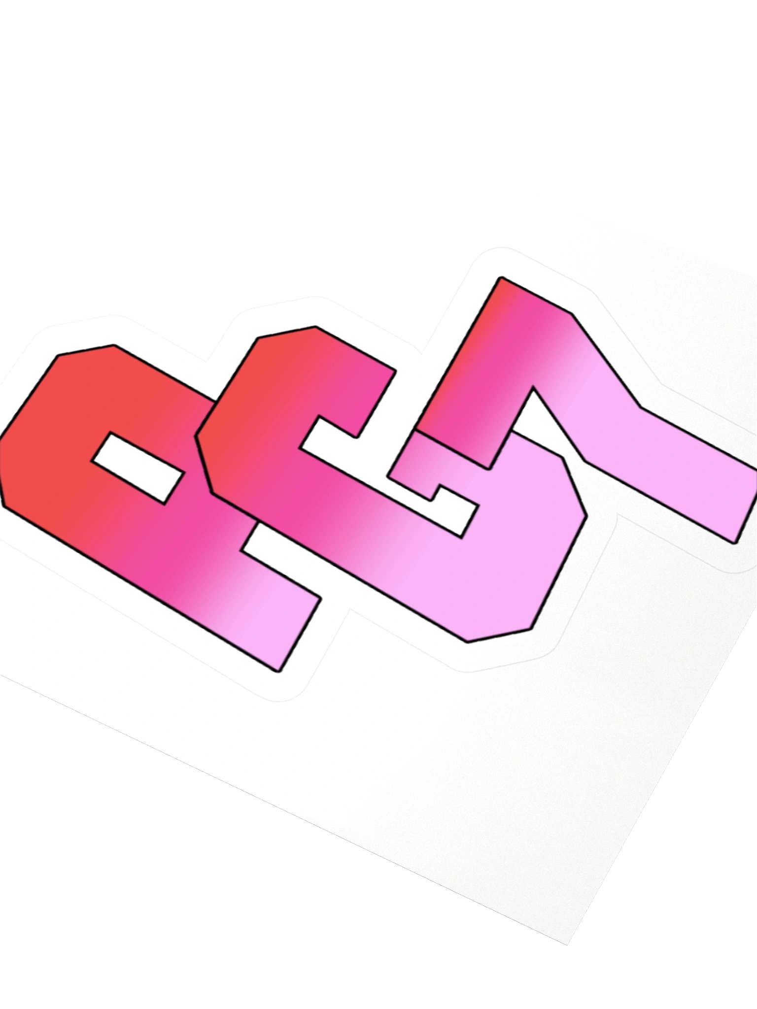 Pink AG7 Sticker product image (3)