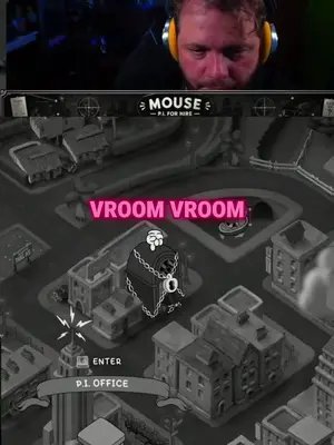 vroom vroom, i'm a detective #mousepi #driving #gaming #funny #ClipGPT #streamladder