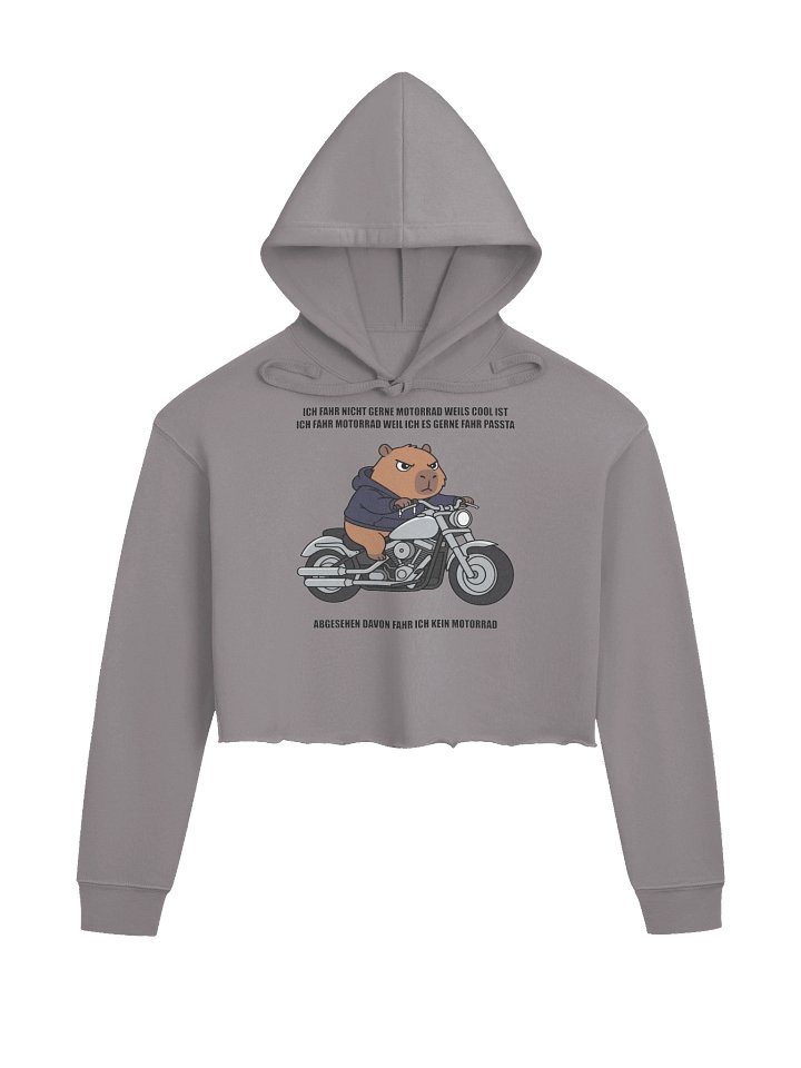 Bella+Canvas Women's Fleece Crop Hoodie product image (1)