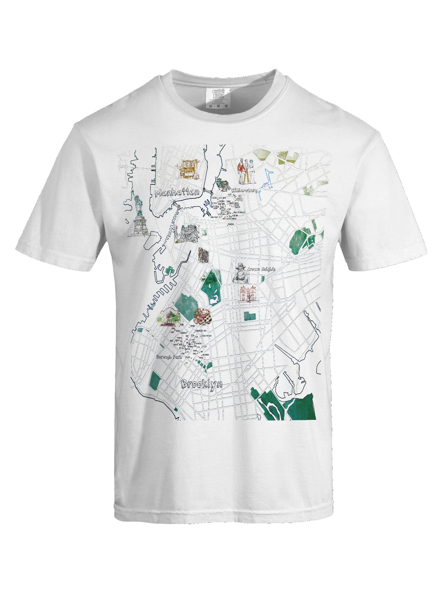 The Big Map Tee product image (3)