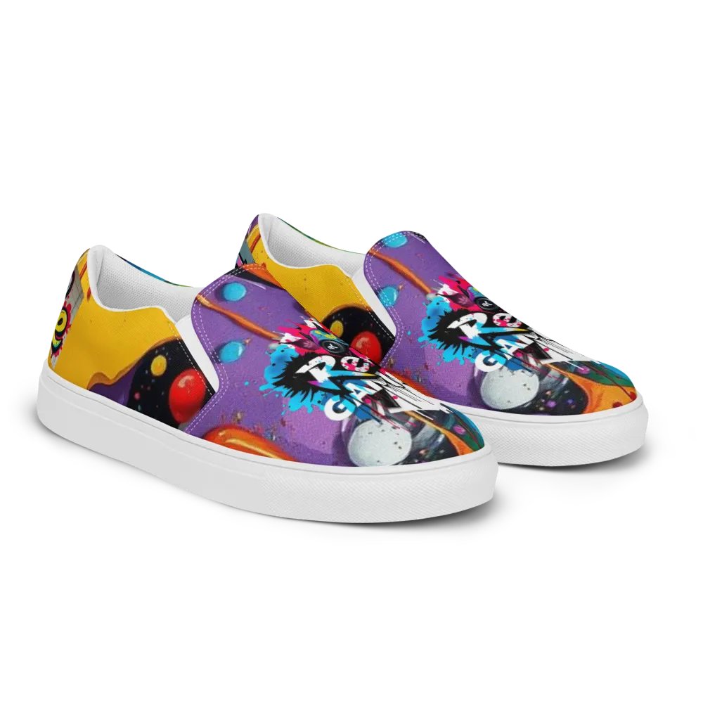 Gamer's Graffiti Splash Women's Shoes product image (6)