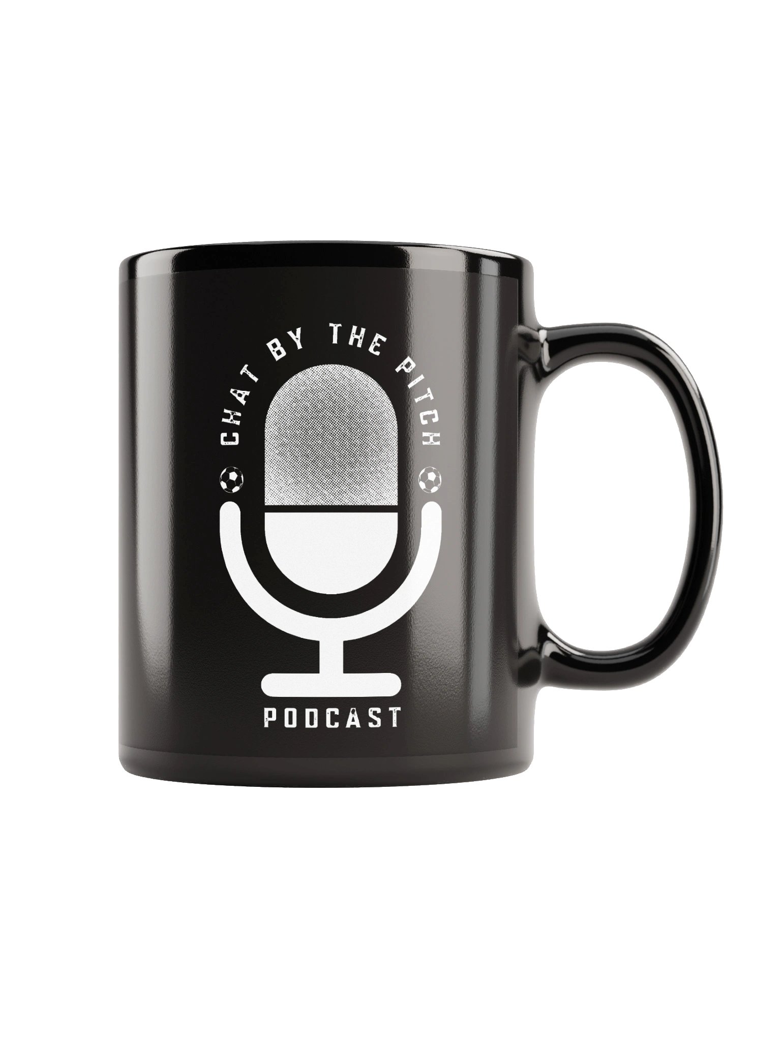 CBTP Glossy Black Ceramic Mug product image (1)