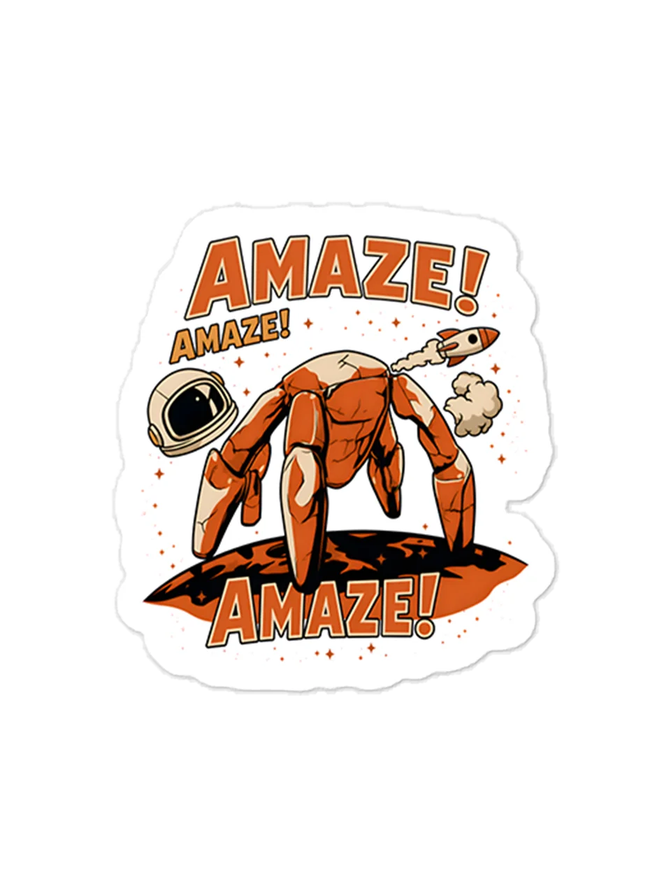 Project Hail Mary Rocky Sticker product image (1)