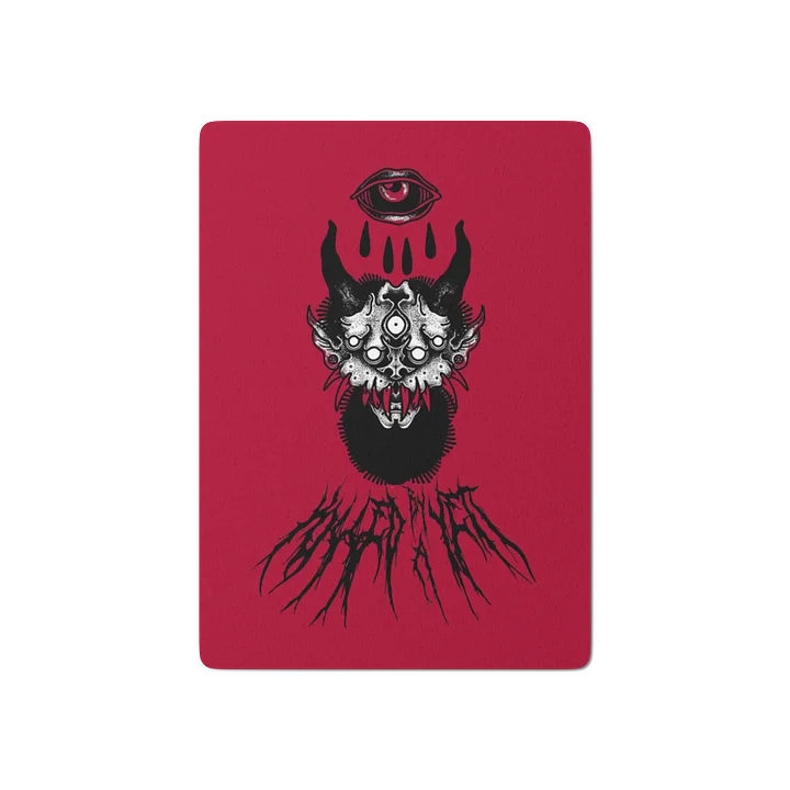 Killed by a Yeti Playing Cards product image (1)