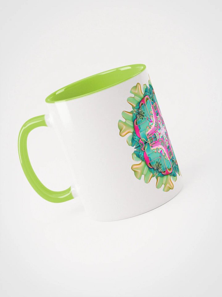 Arid Import Mug With Green Trim product image (1)