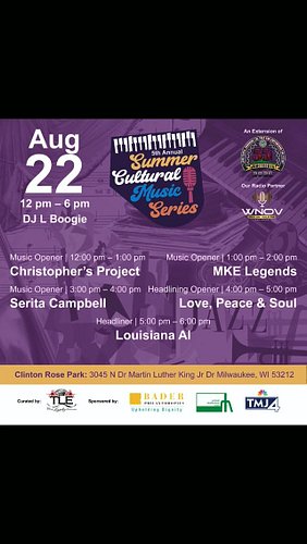 It’s goin down today at #clintonRose check us out on @fox6now talking about it this morning! 20 years behind the decks this i...