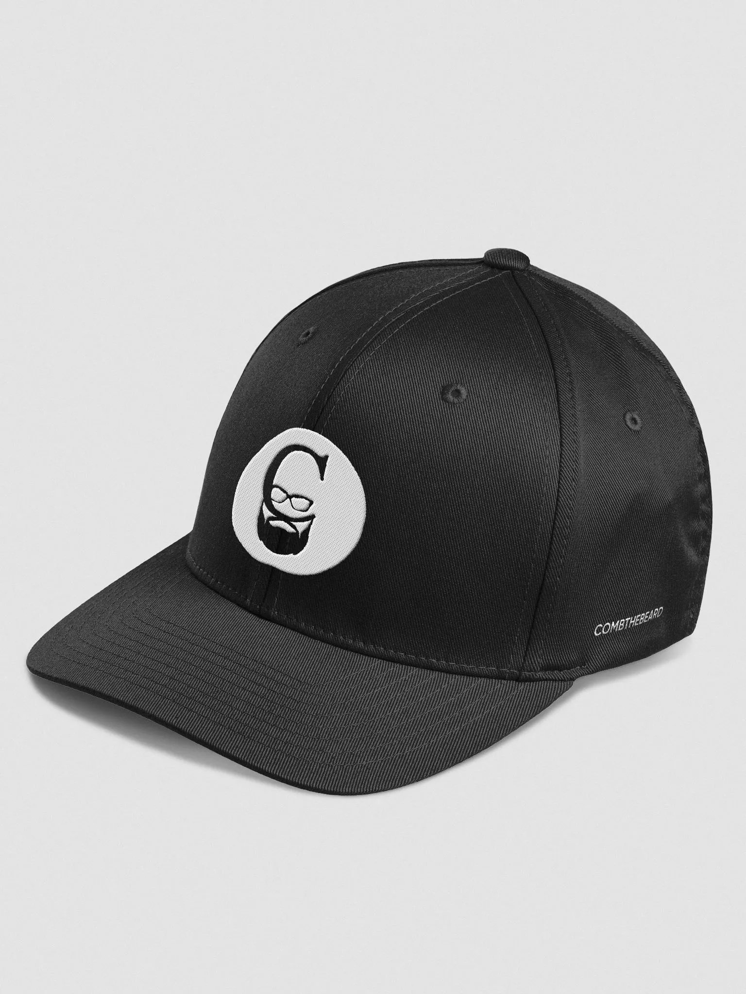 Solo Logo FlexFit Fitted Hat product image (6)