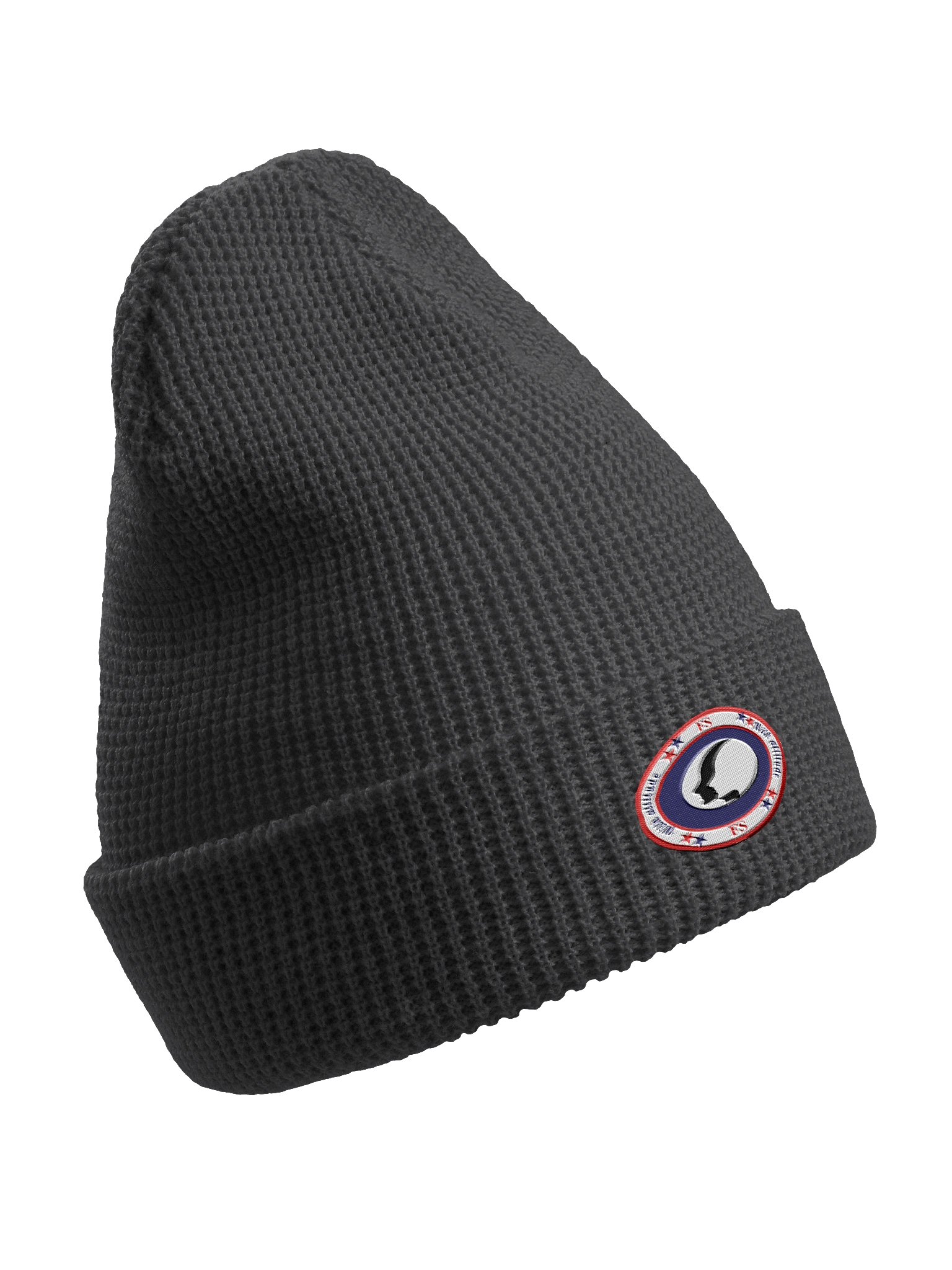 FatsaStampa logo embroidered Waffle Beanie product image (7)