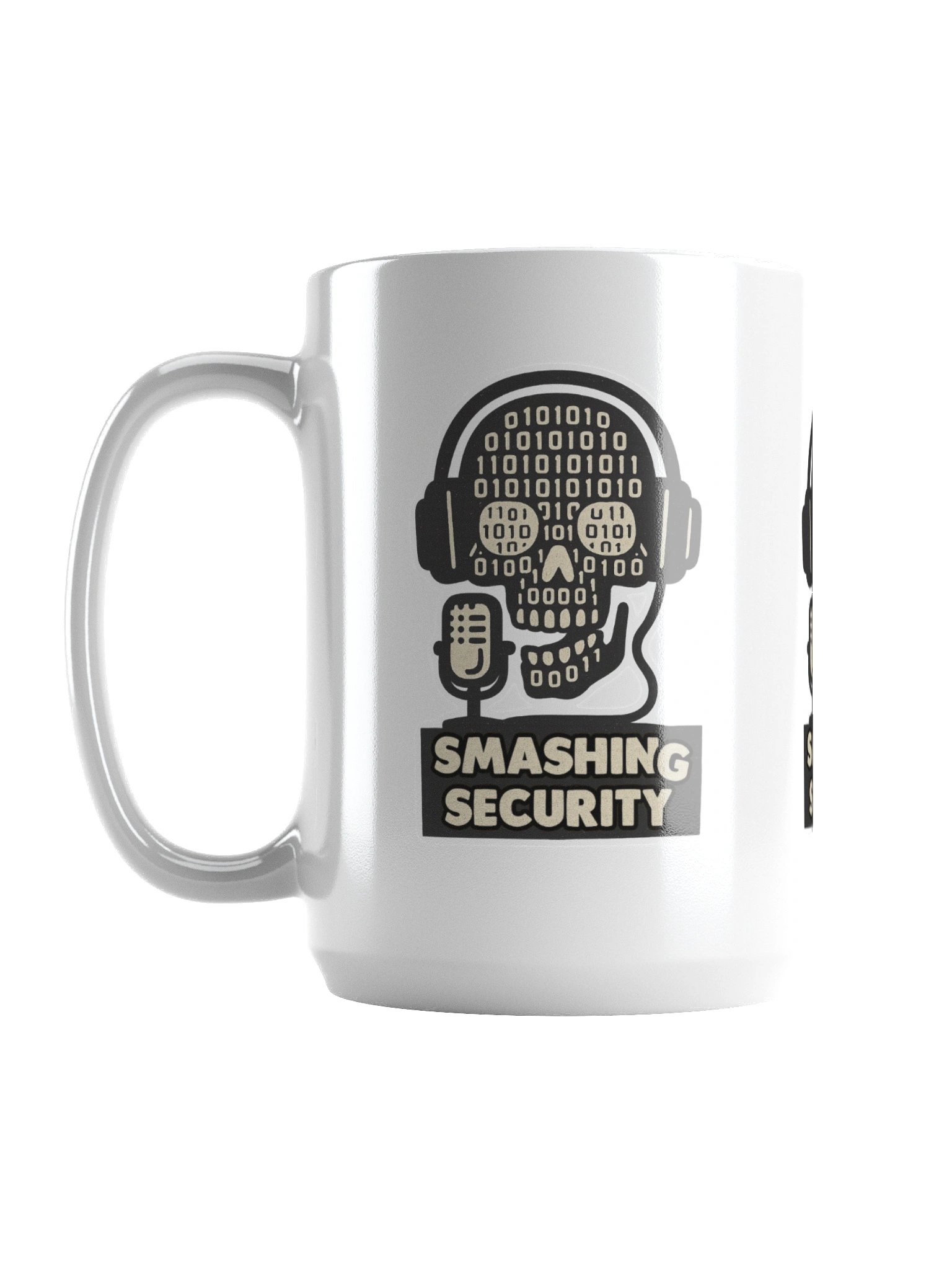 Smashing Security Back from the dead white mug product image (1)