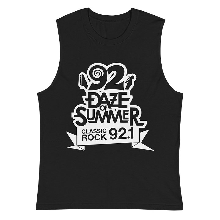 92 Daze of Summer Men's Black Muscle Tank Top product image (2)