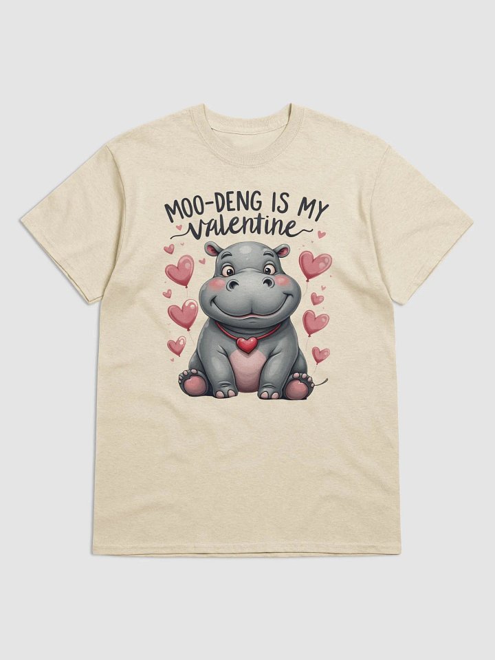 Moo-Deng is My Valentine T-Shirt product image (49)