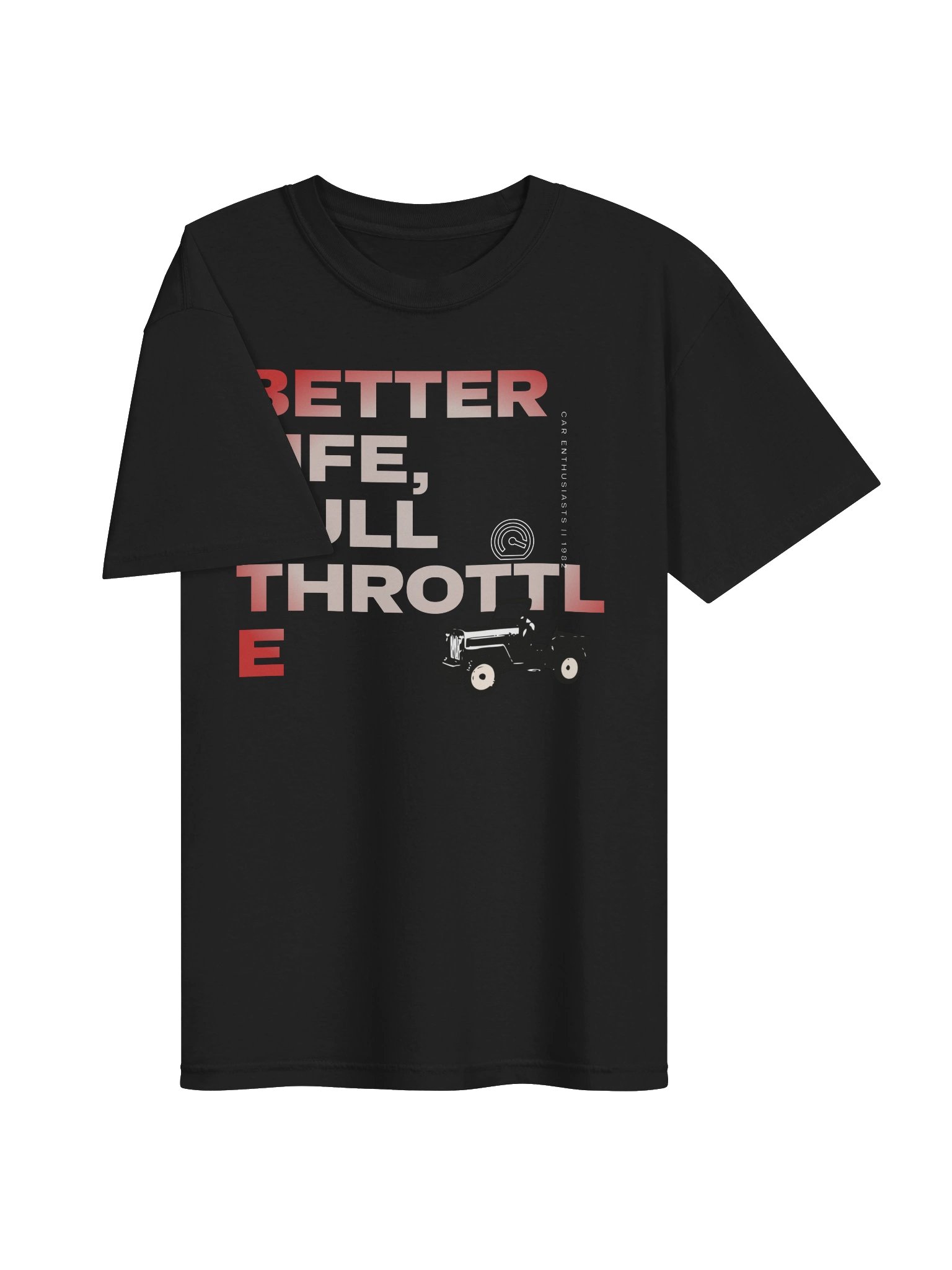 Better Life Full Throttle Jeep Tee product image (35)