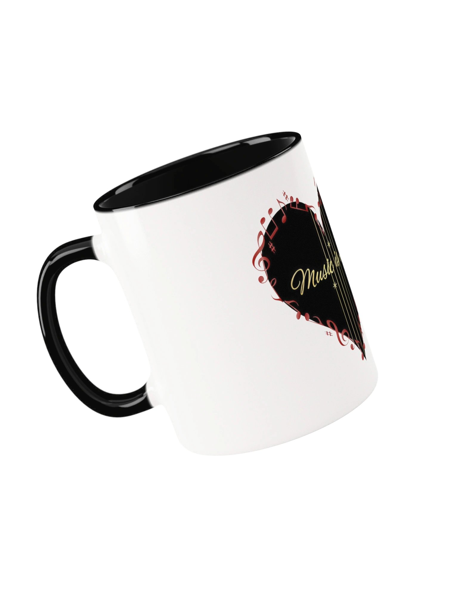 Music Is Love Heart Mug product image (4)