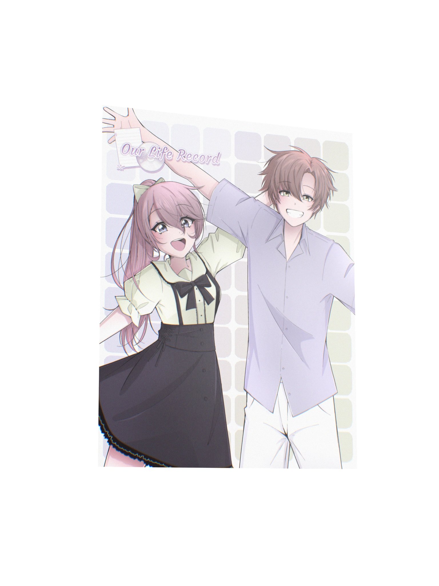 Poster "Our Life Record" – Mifuyu & Suha (27,94x35,56 cm) product image (3)
