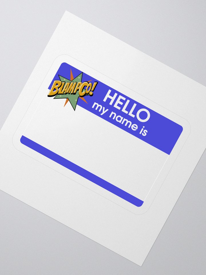 BlampCo! Official Name Tag product image (4)