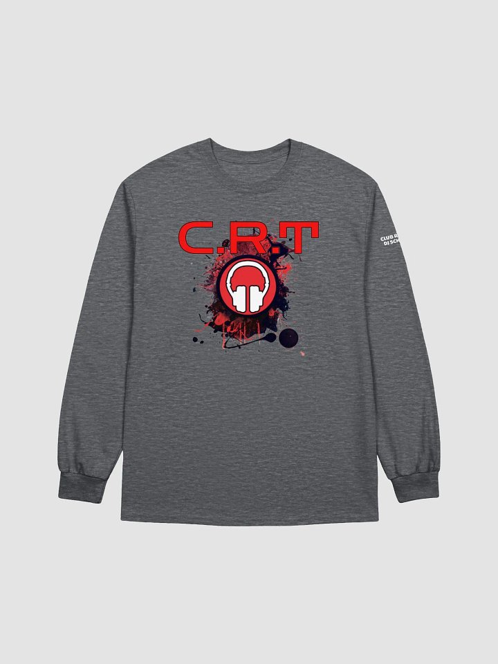 CRT Paint Splatter Gildan Ultra Cotton Long Sleeve T-Shirt product image (1)