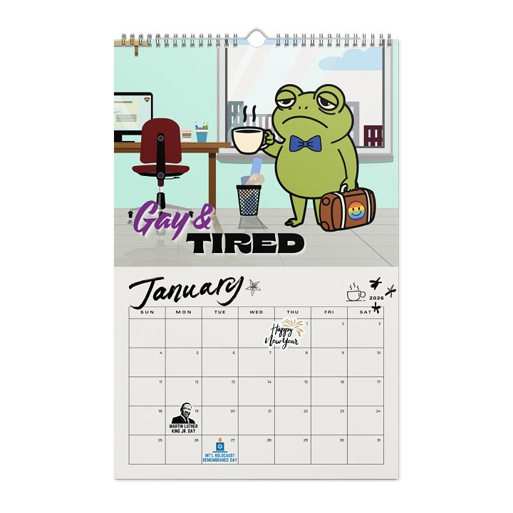2026 LGBTQ+ Pride & Cultural Celebration Calendar product image (1)