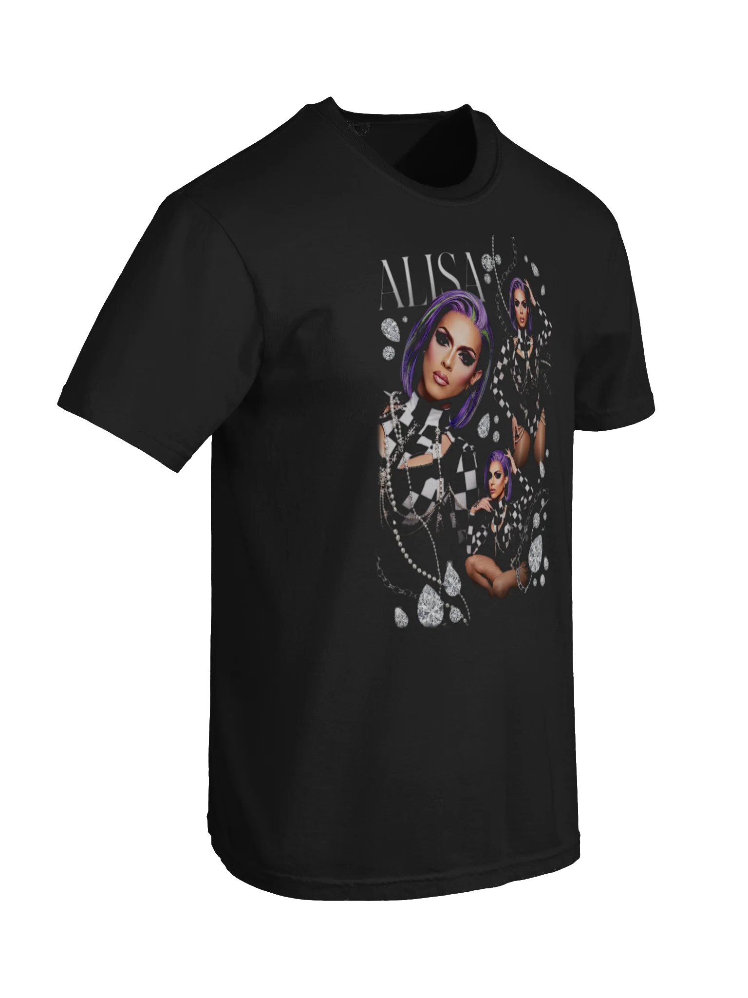 "Diamond Glam" Vintage Bootleg Heavyweight Tee product image (6)
