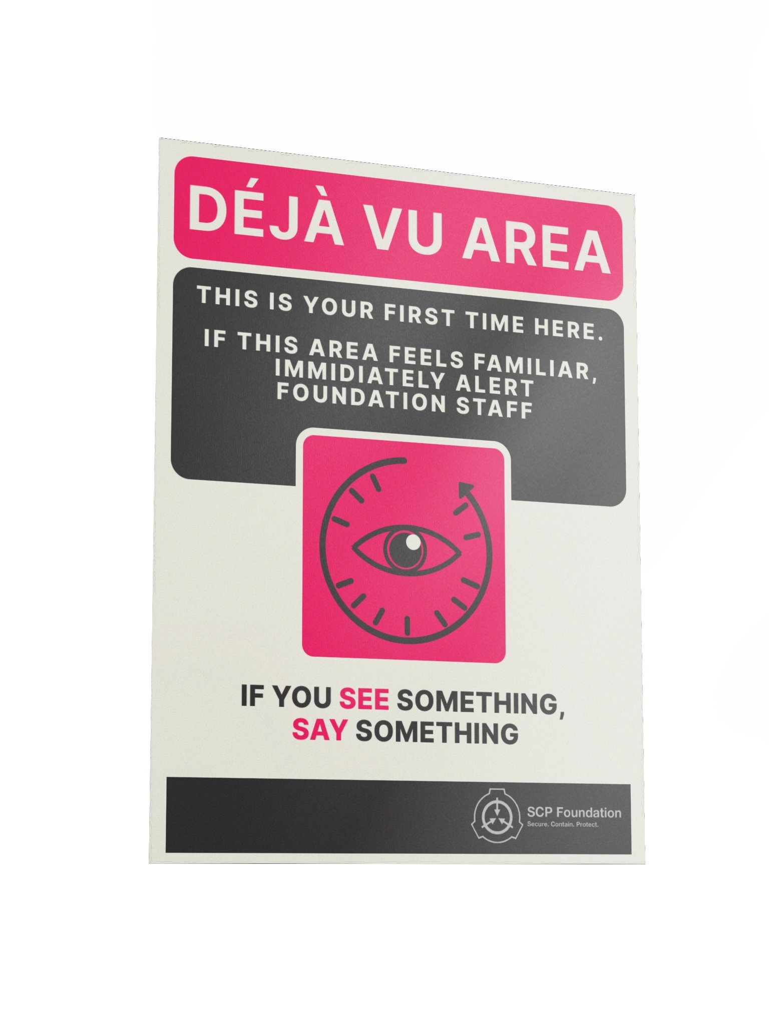 DEJA VU AREA Poster product image (3)