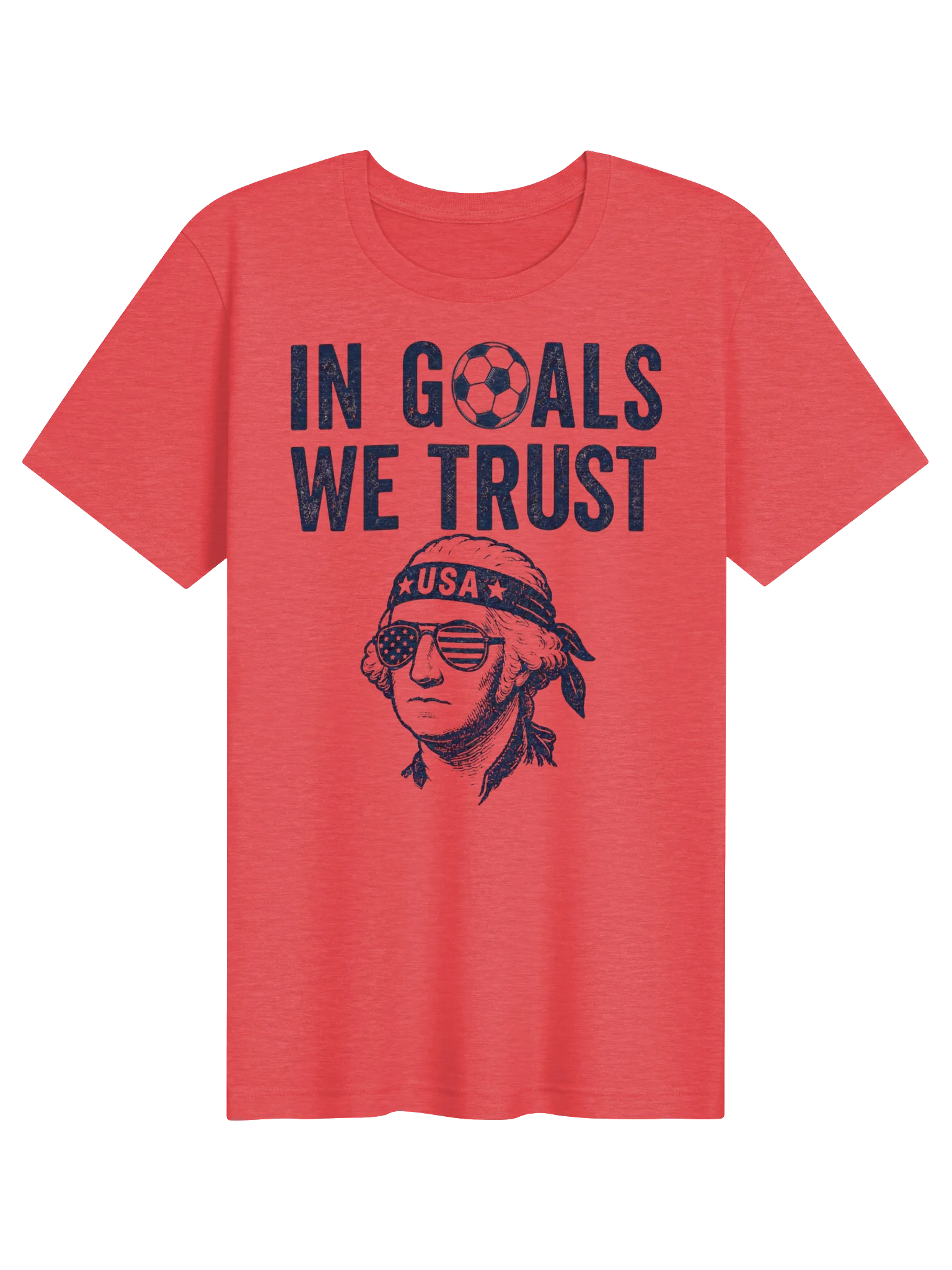 USA In Goals We Trust George Washington Shirt | USA T-Shirt product image (51)