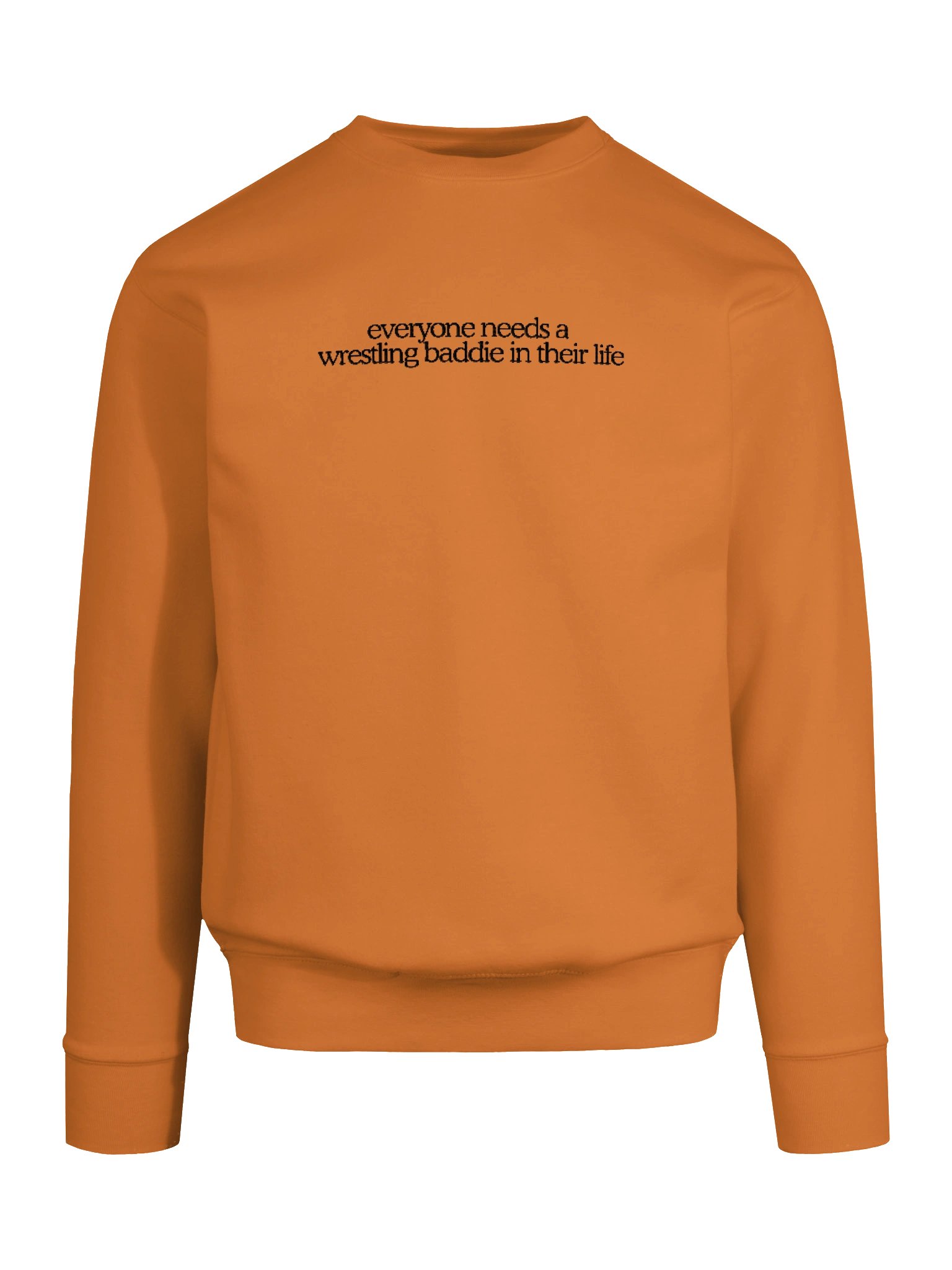 Everyone Needs A Wrestling Baddie In Their Life Embroidered Crewneck product image (5)